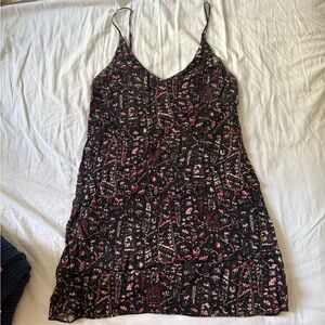 Wilfred Black and Pink Patterned Dress